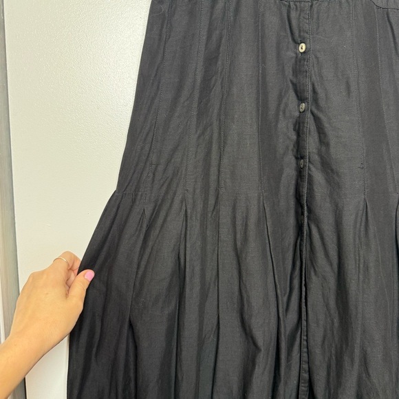 Loveshackfancy Edie Dress in Black Lace and Cotton Medium - Picture 7 of 14